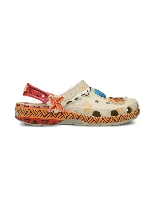 Crocs collaboration Crocs x disney mules moana