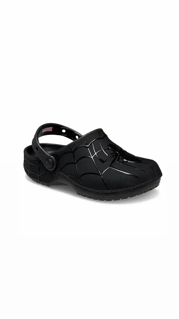 Crocs Spiderman — Noir profond