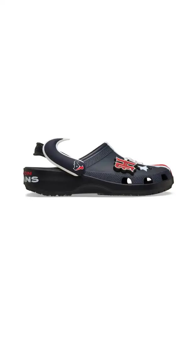 Crocs collaboration Crocs NFL Houston Texans
